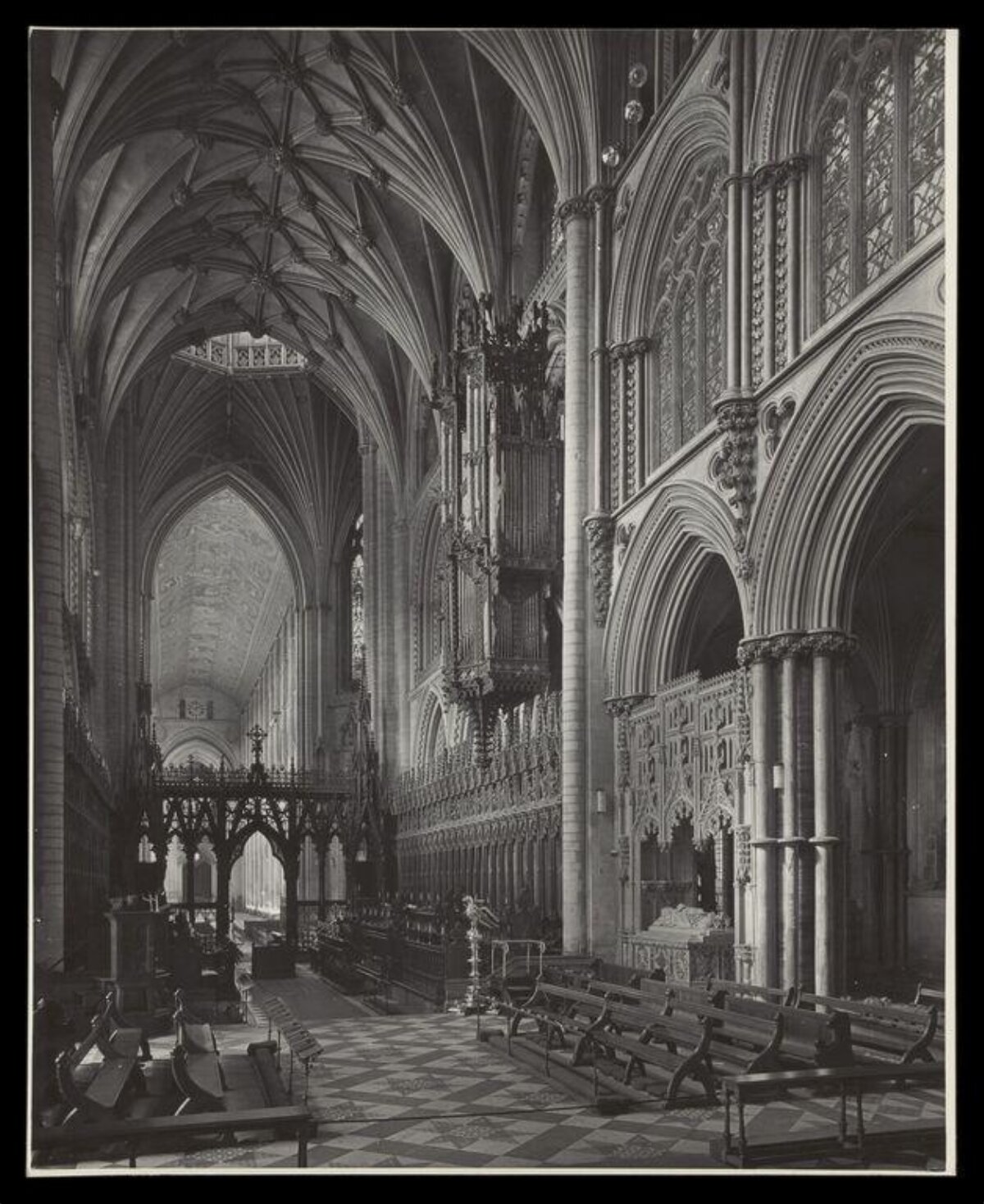 Gothic Cathedral Interior