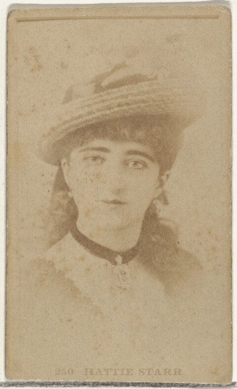 Vintage Portrait of Hattie Starr