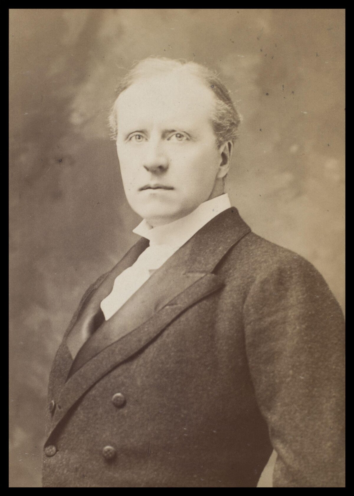 Vintage Portrait of Edwardian Gentleman
