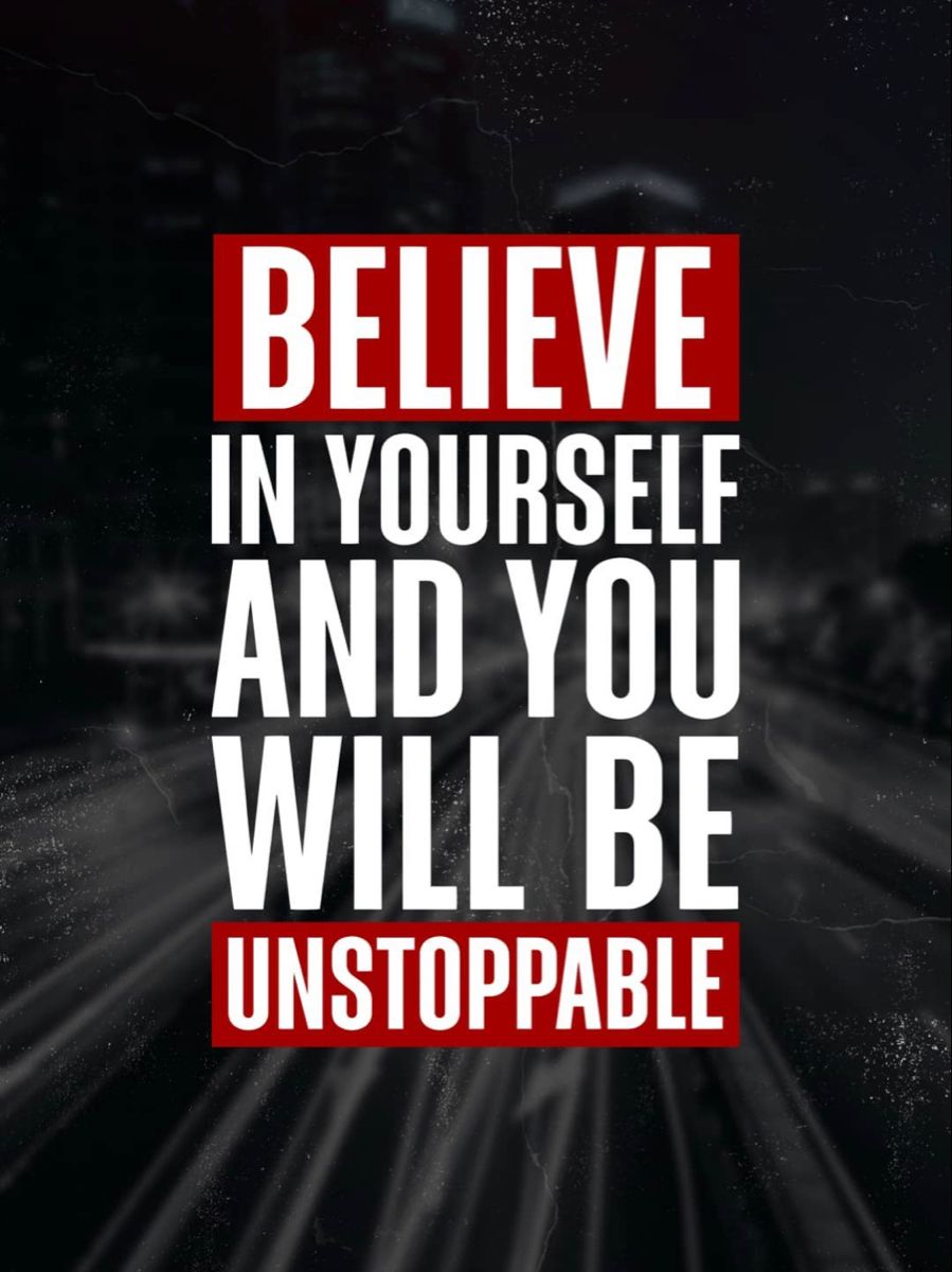 Believe In Yourself Motivational Quote