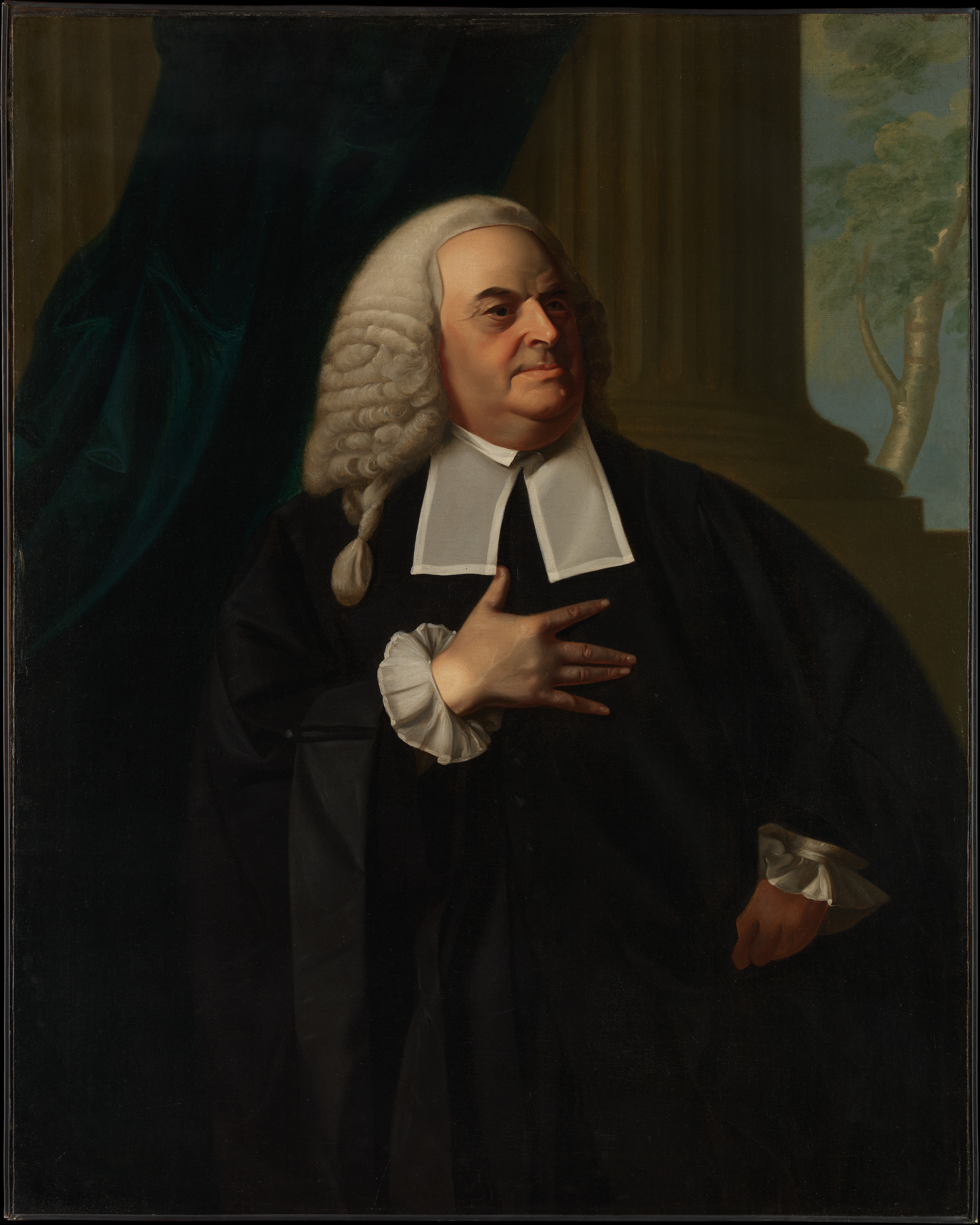 Portrait of 18th Century Clergyman