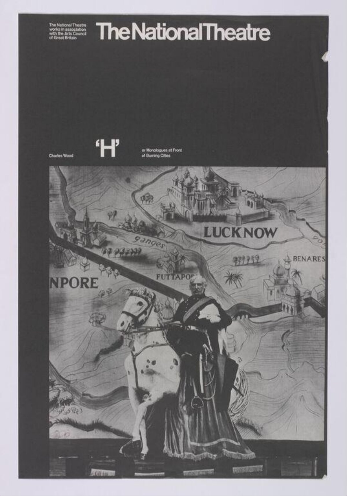 National Theatre 'H' Play Poster