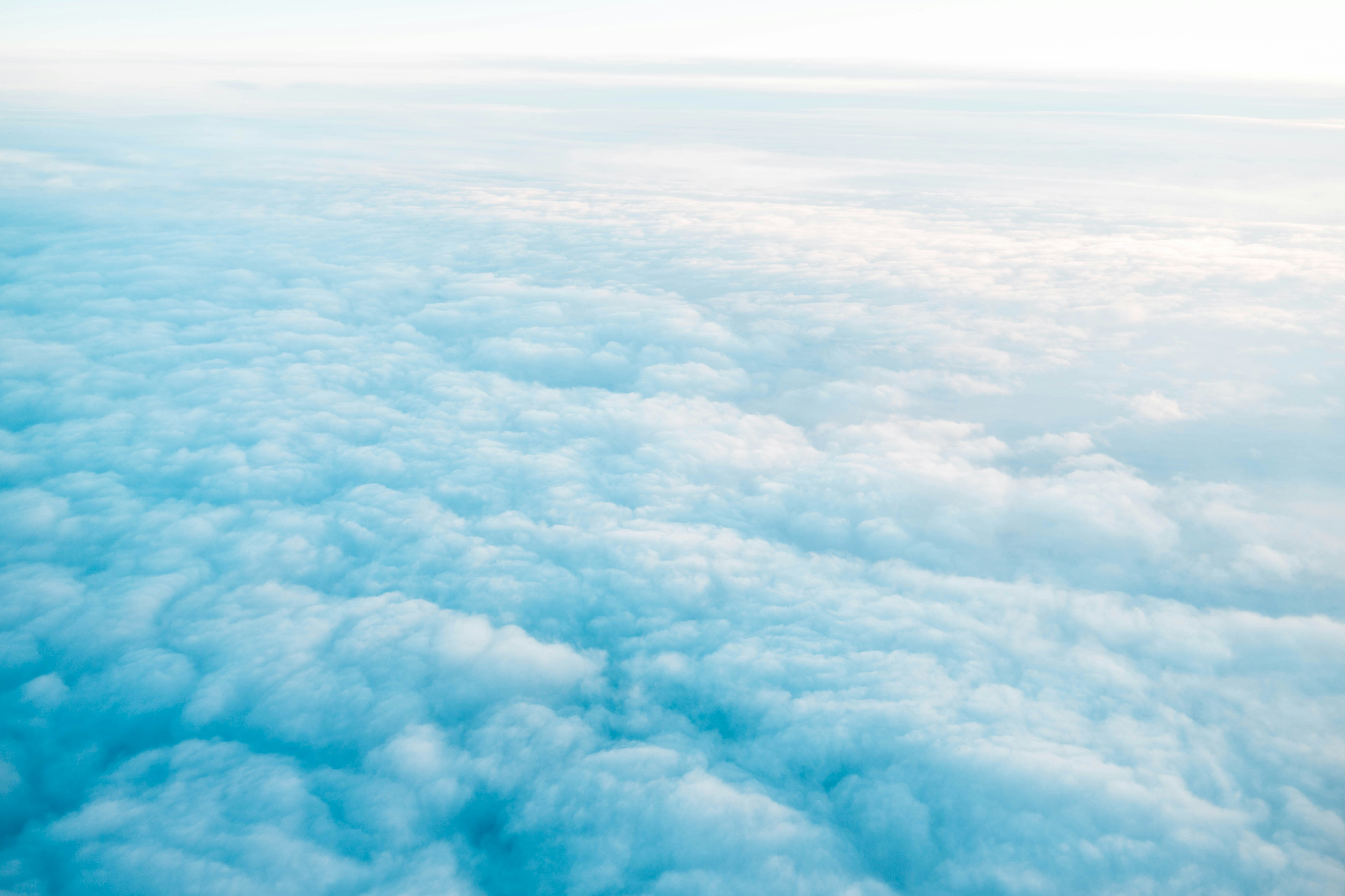 Aerial View of Sea of Clouds