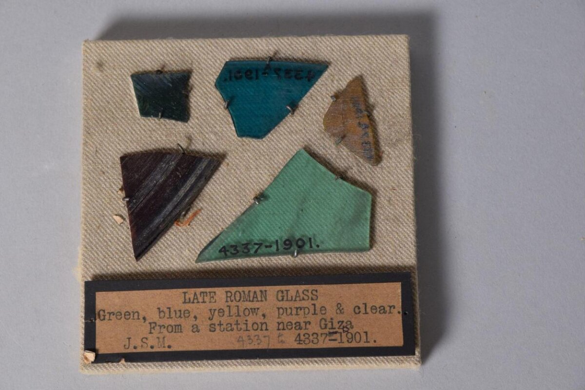Late Roman Glass Fragments Collection