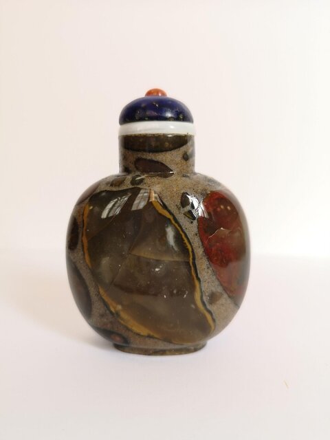 Natural Stone Snuff Bottle