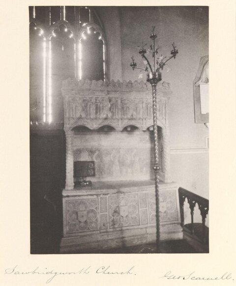 Sawbridgworth Church Stone Tomb