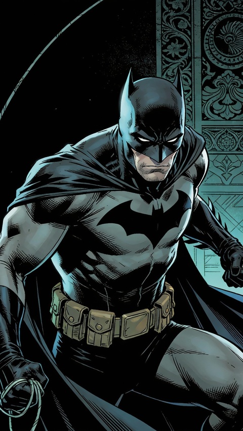 Batman Comic Book Illustration