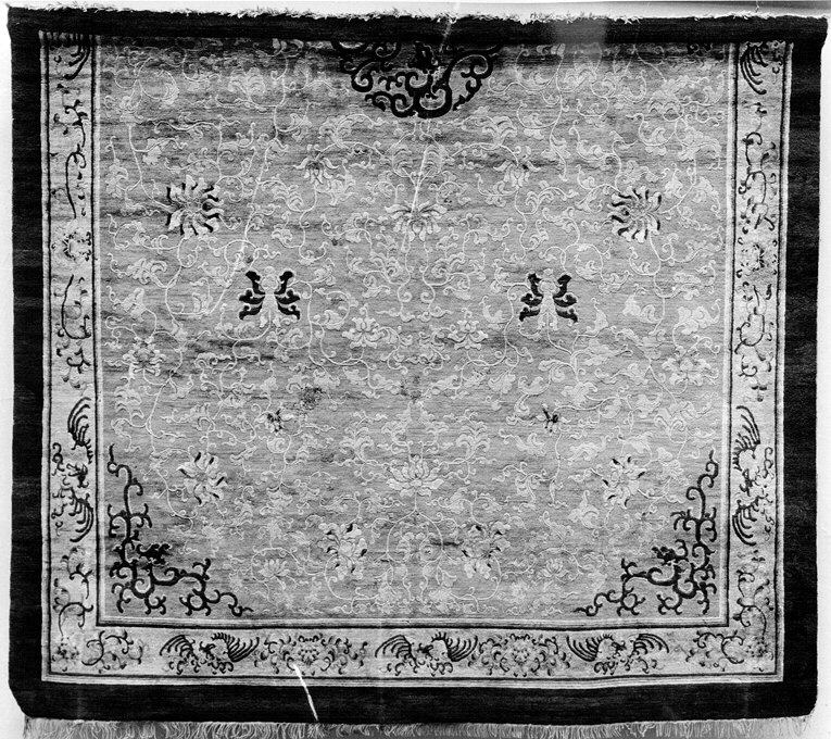 Antique Chinese Woven Carpet