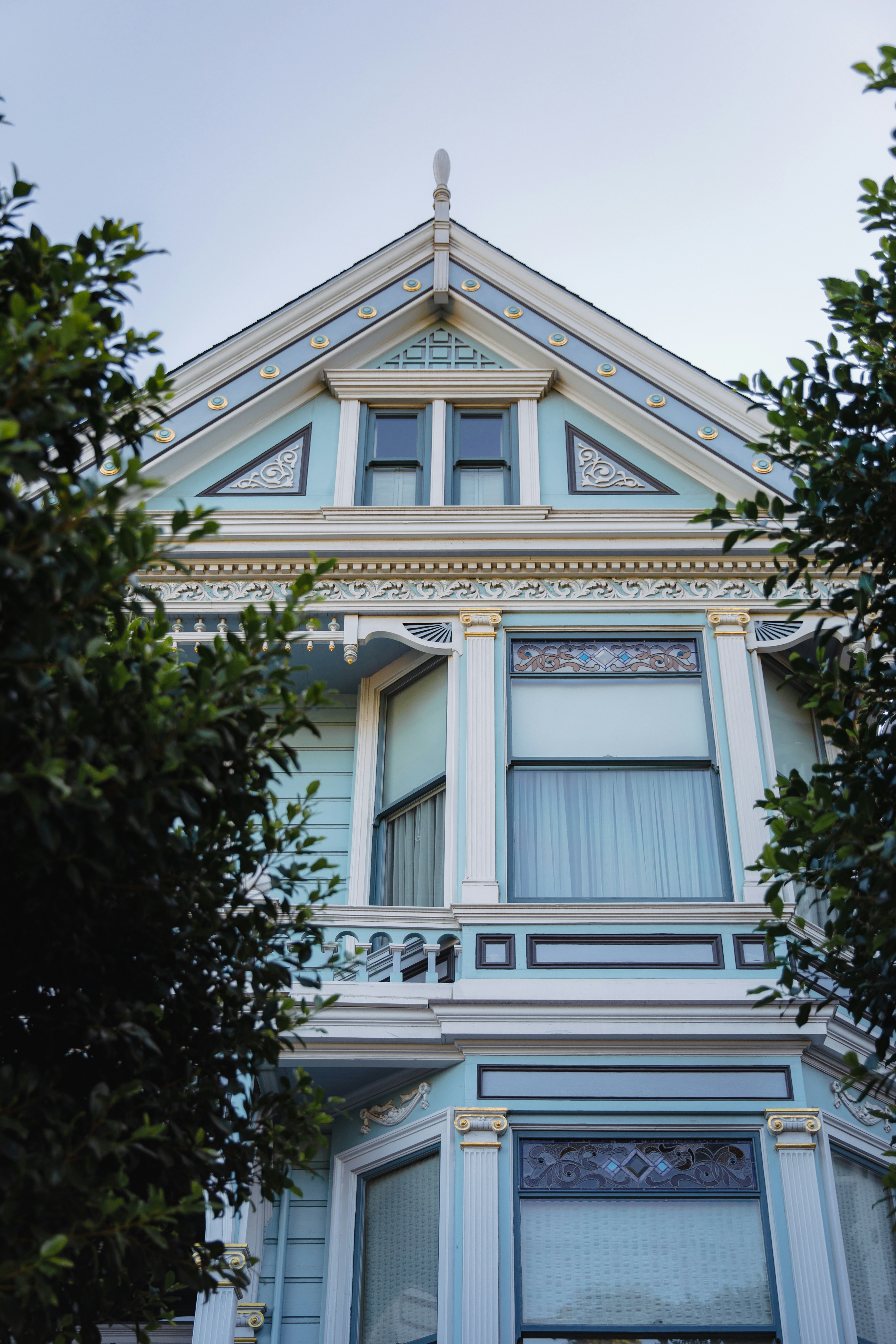 Victorian House Gable Facade