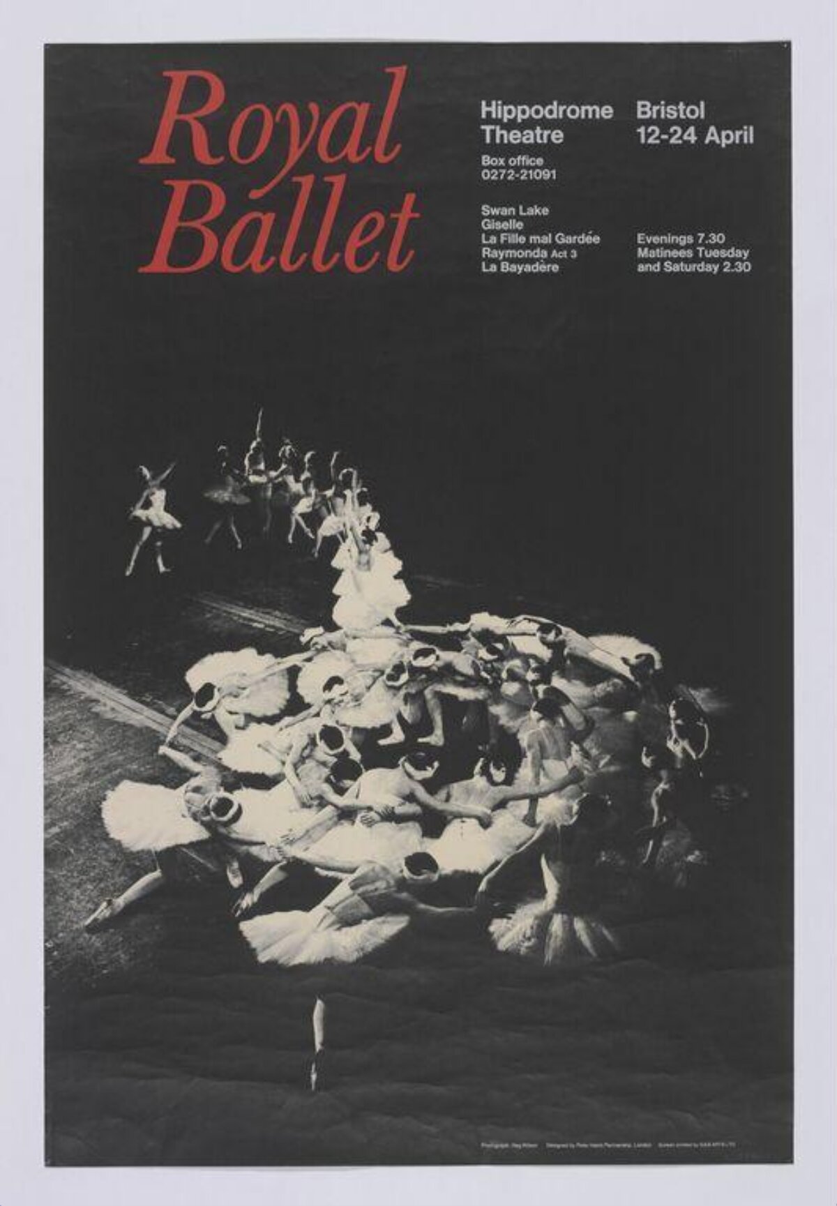 Royal Ballet Performance Poster