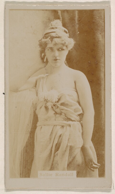 Vintage Portrait of Sallie Randall