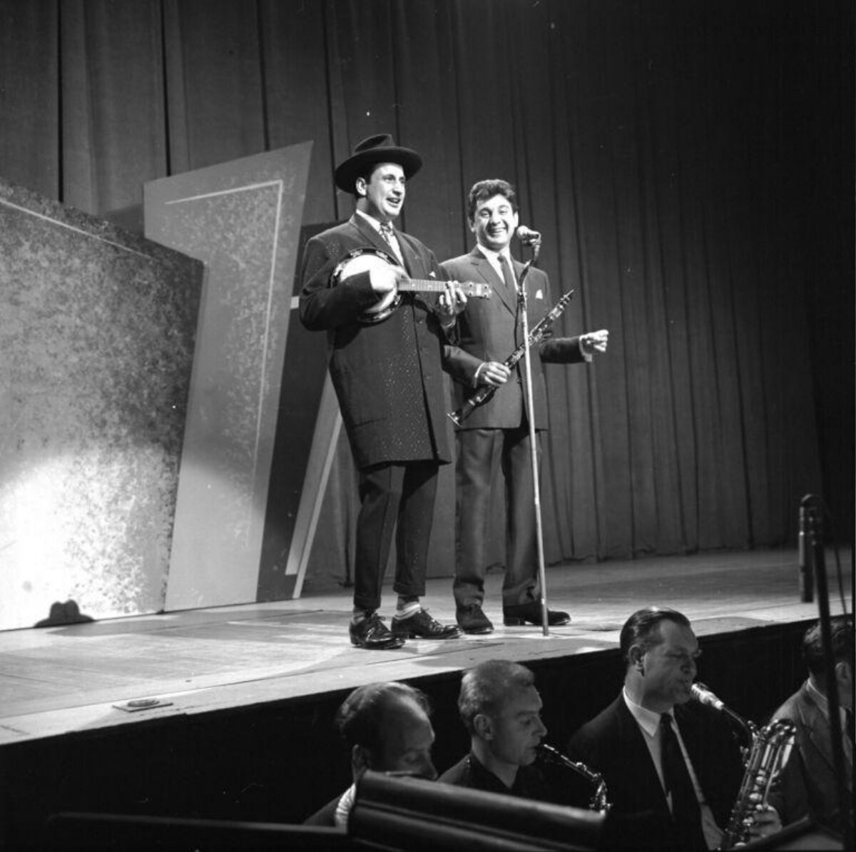 Vintage Stage Jazz Performance
