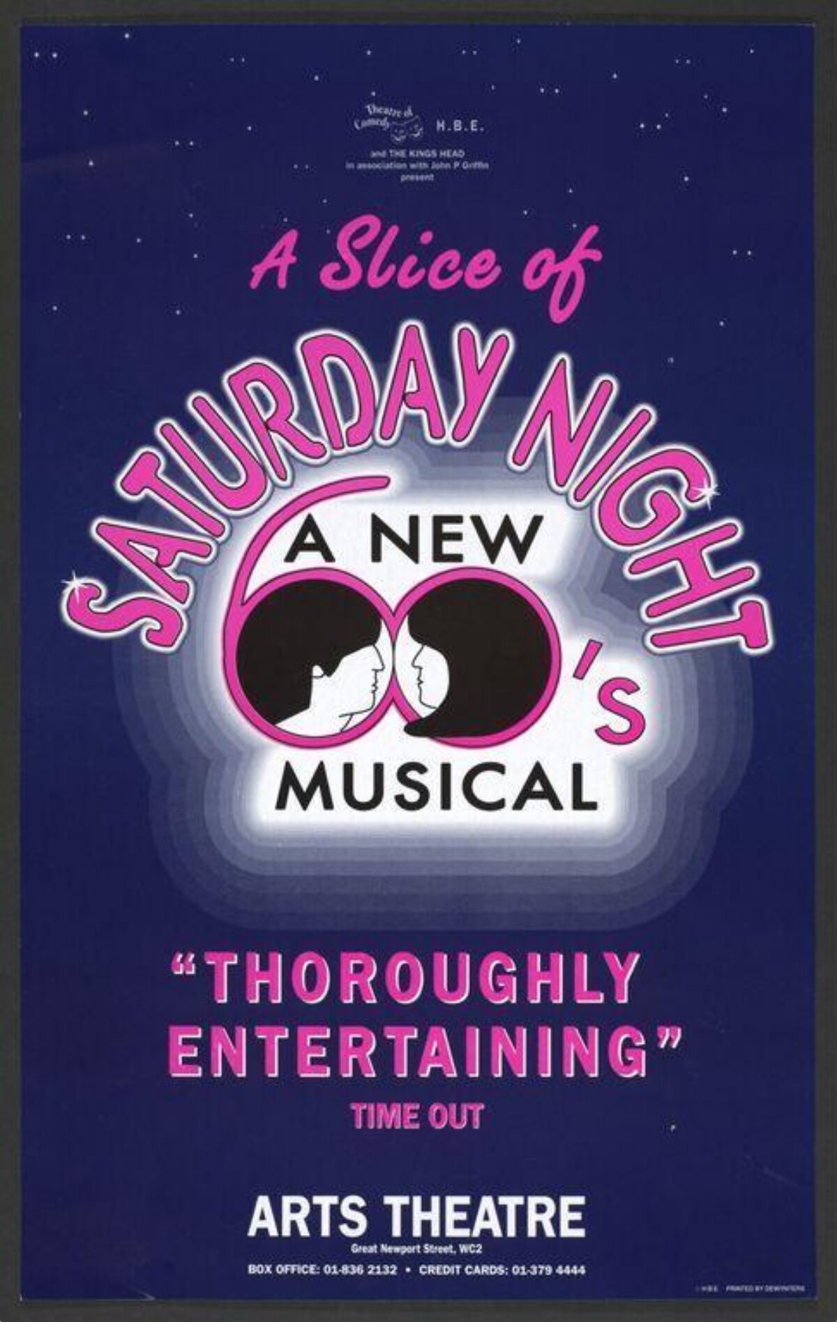 A Slice of Saturday Night Musical Poster