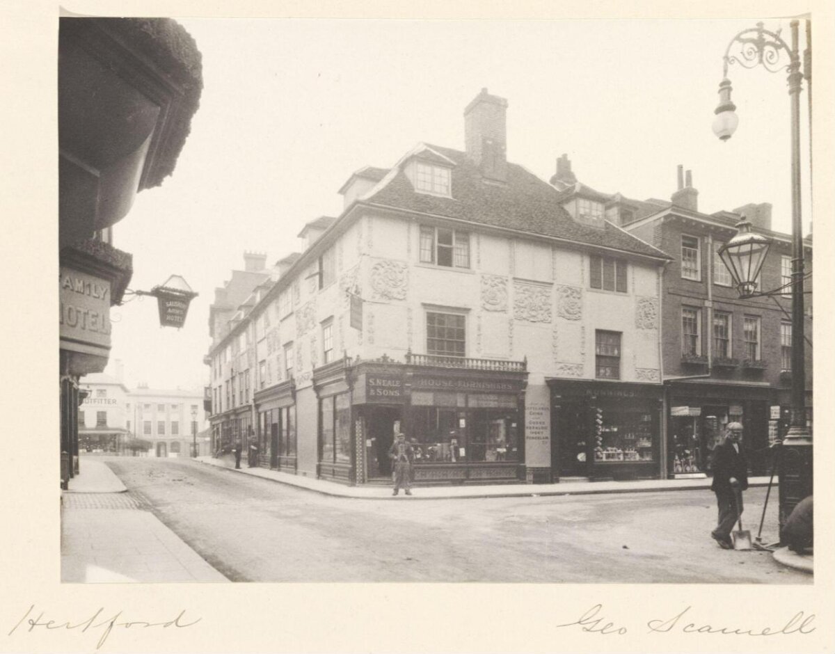 Vintage Hertford Street Corner View