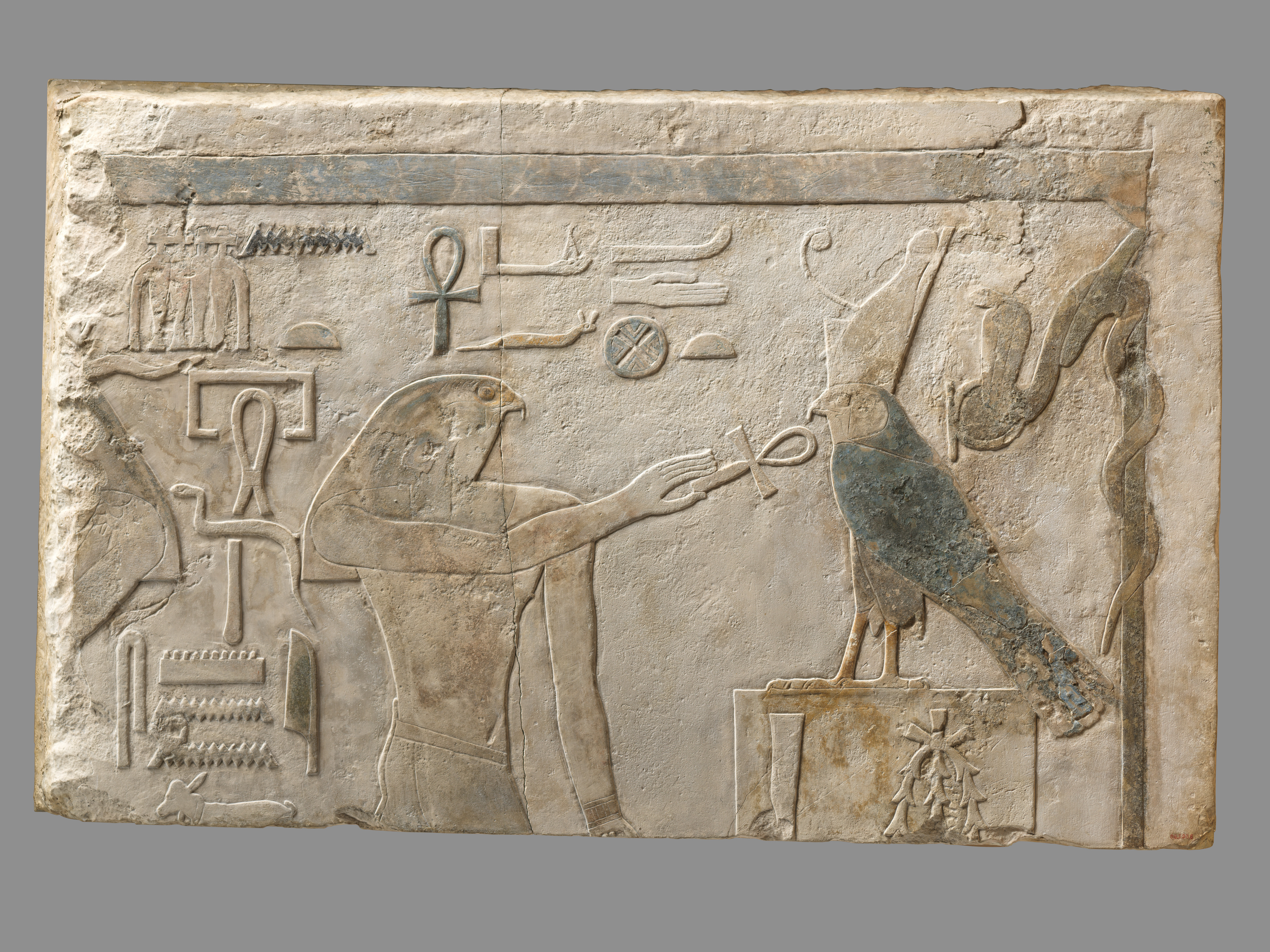 Ancient Egyptian Hieroglyph Relief