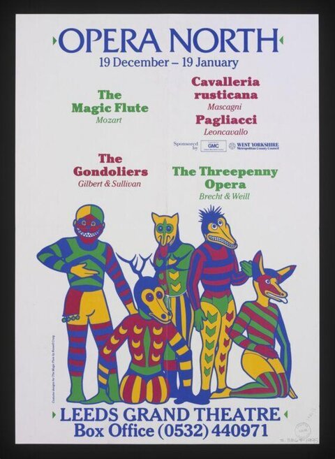 Opera North Performance Poster