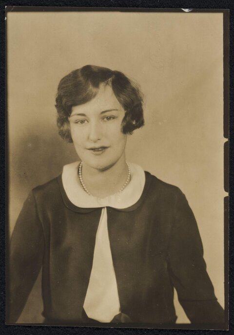 Vintage Studio Portrait of a Woman