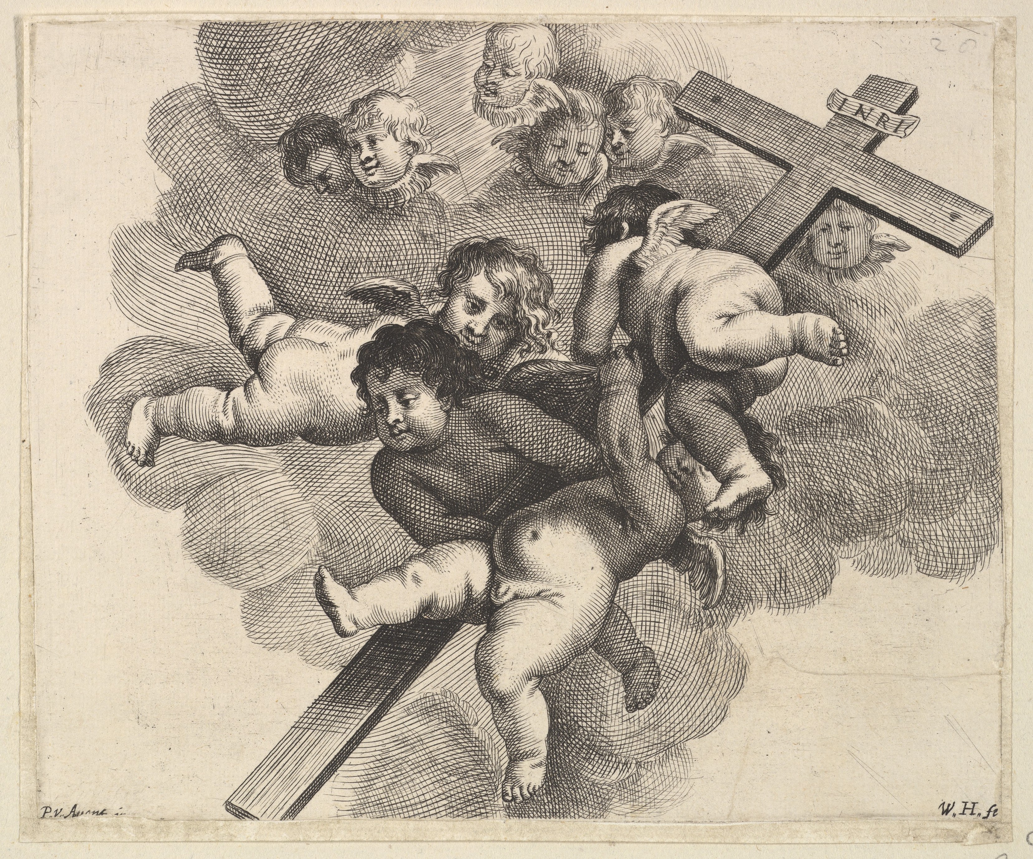Angels Carrying the Cross