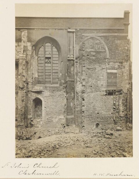 Ruins of St John's Church Clerkenwell