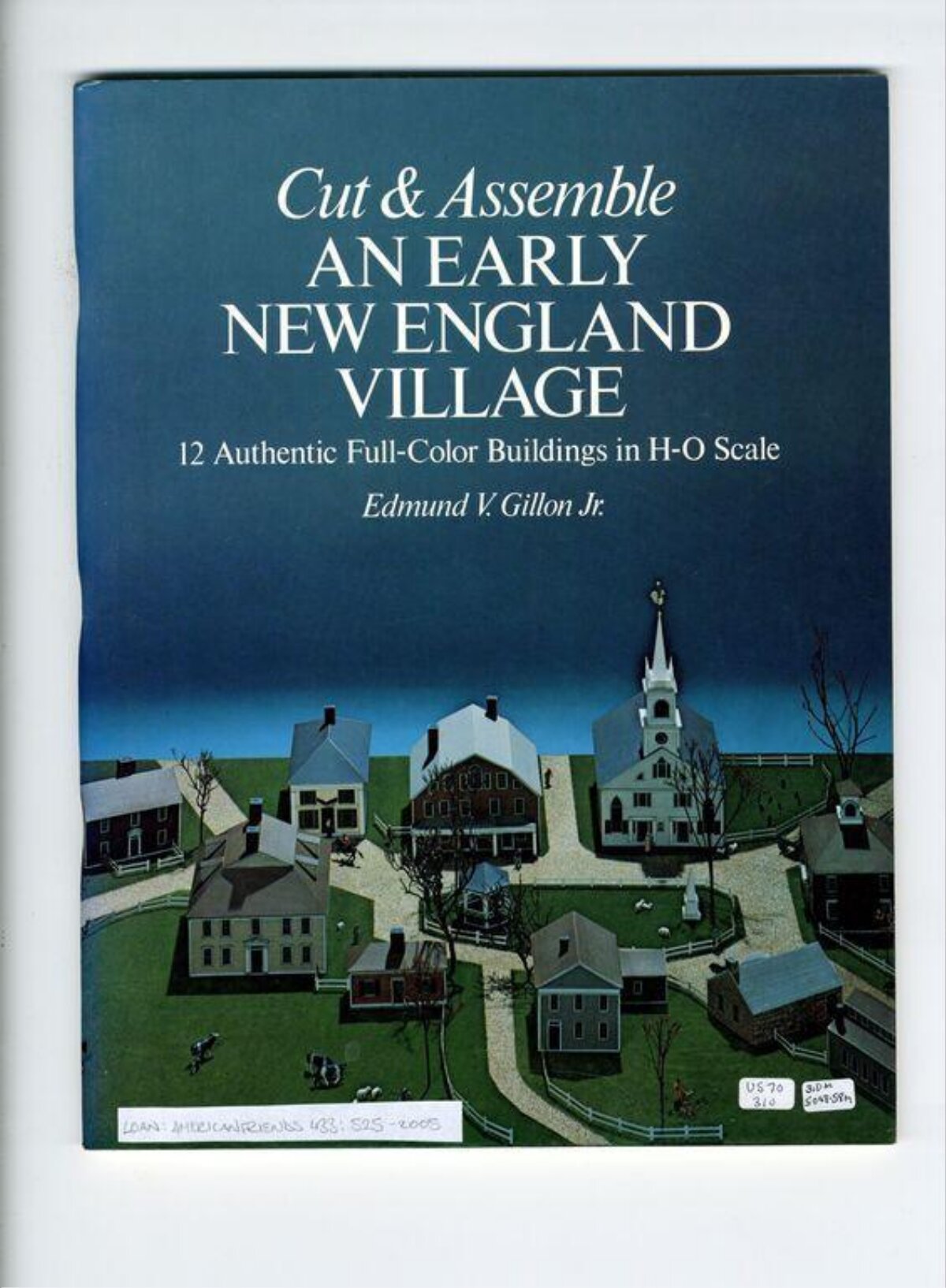 Book Cover of An Early New England Village