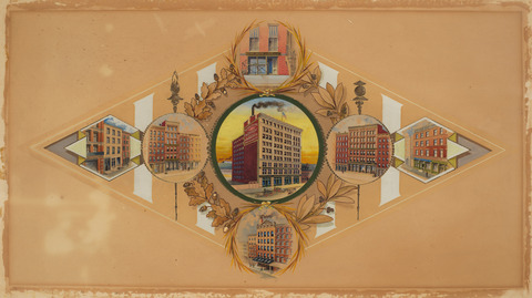 Collage of Historic Commercial Buildings