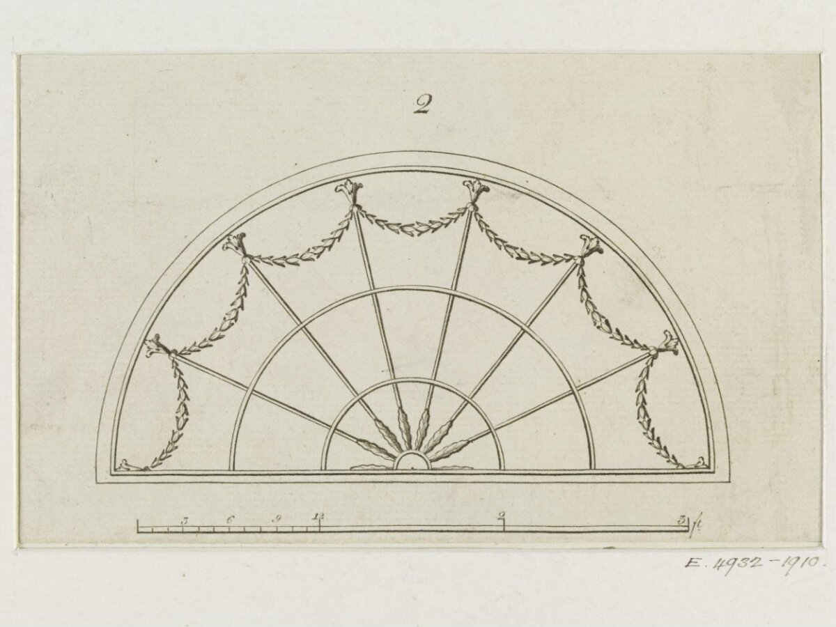 Architectural Design of Semicircular Fanlight