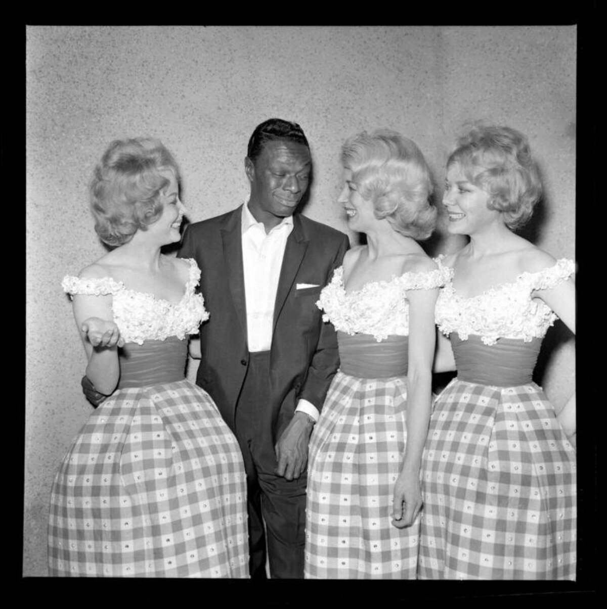 Nat King Cole and Three Female Performers