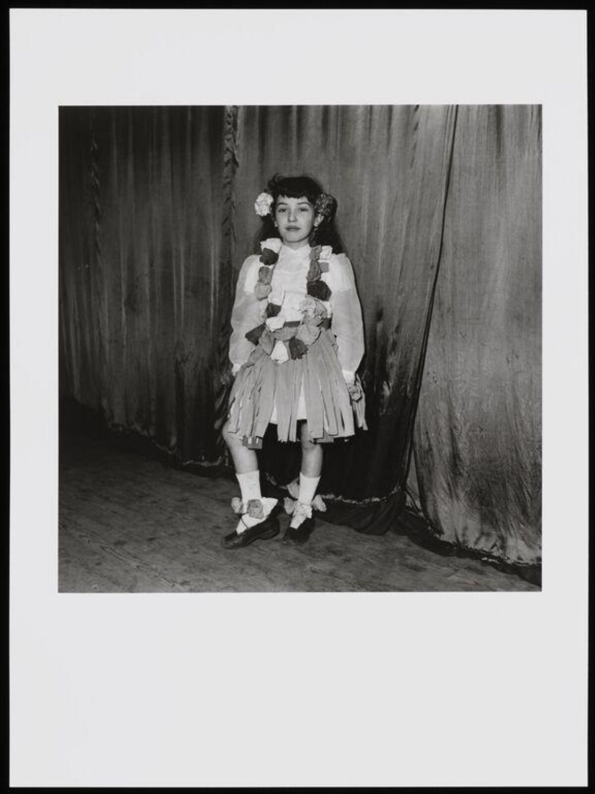Portrait of Girl in Performance Costume