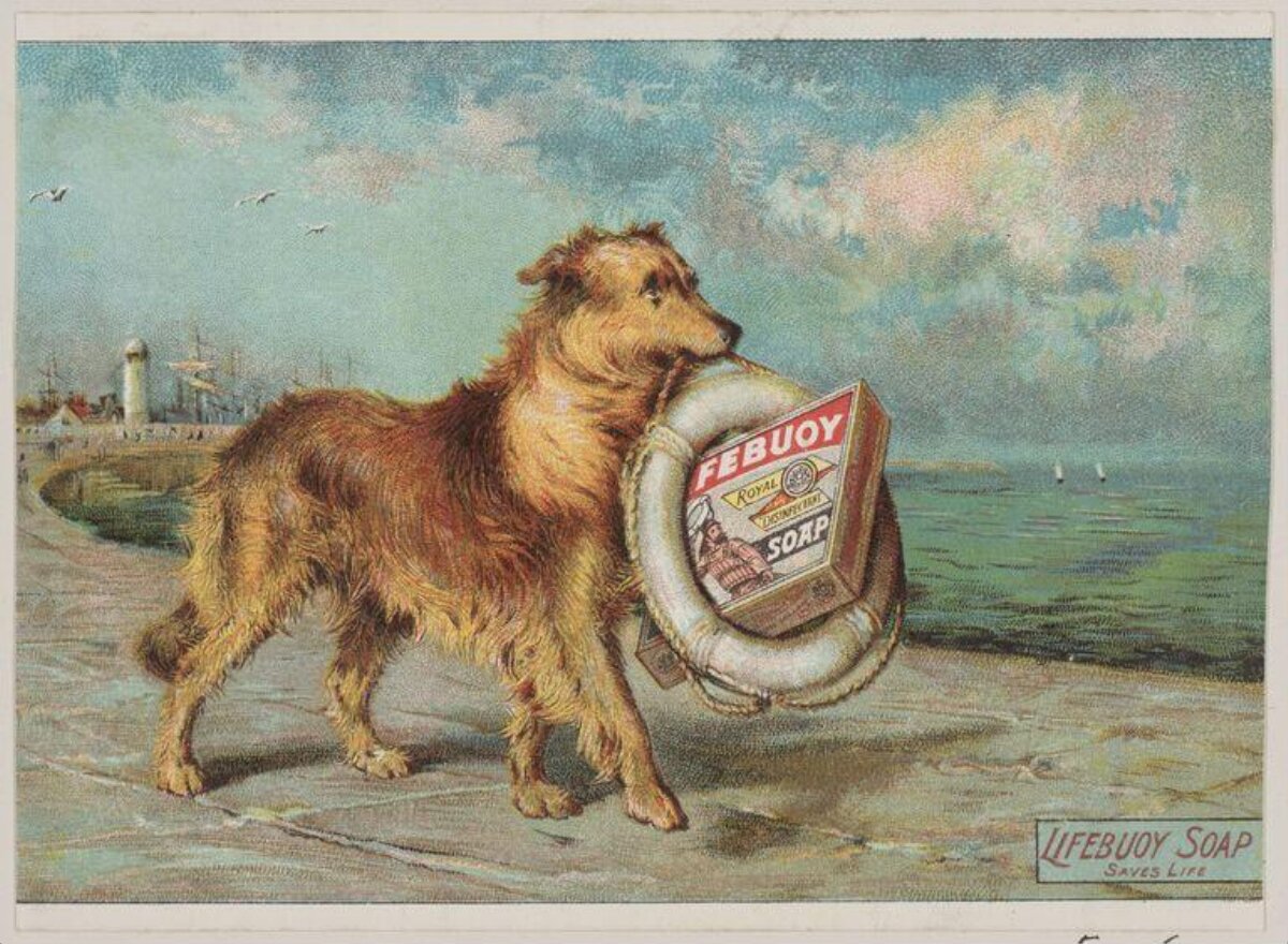 Vintage Lifebuoy Soap Advertisement