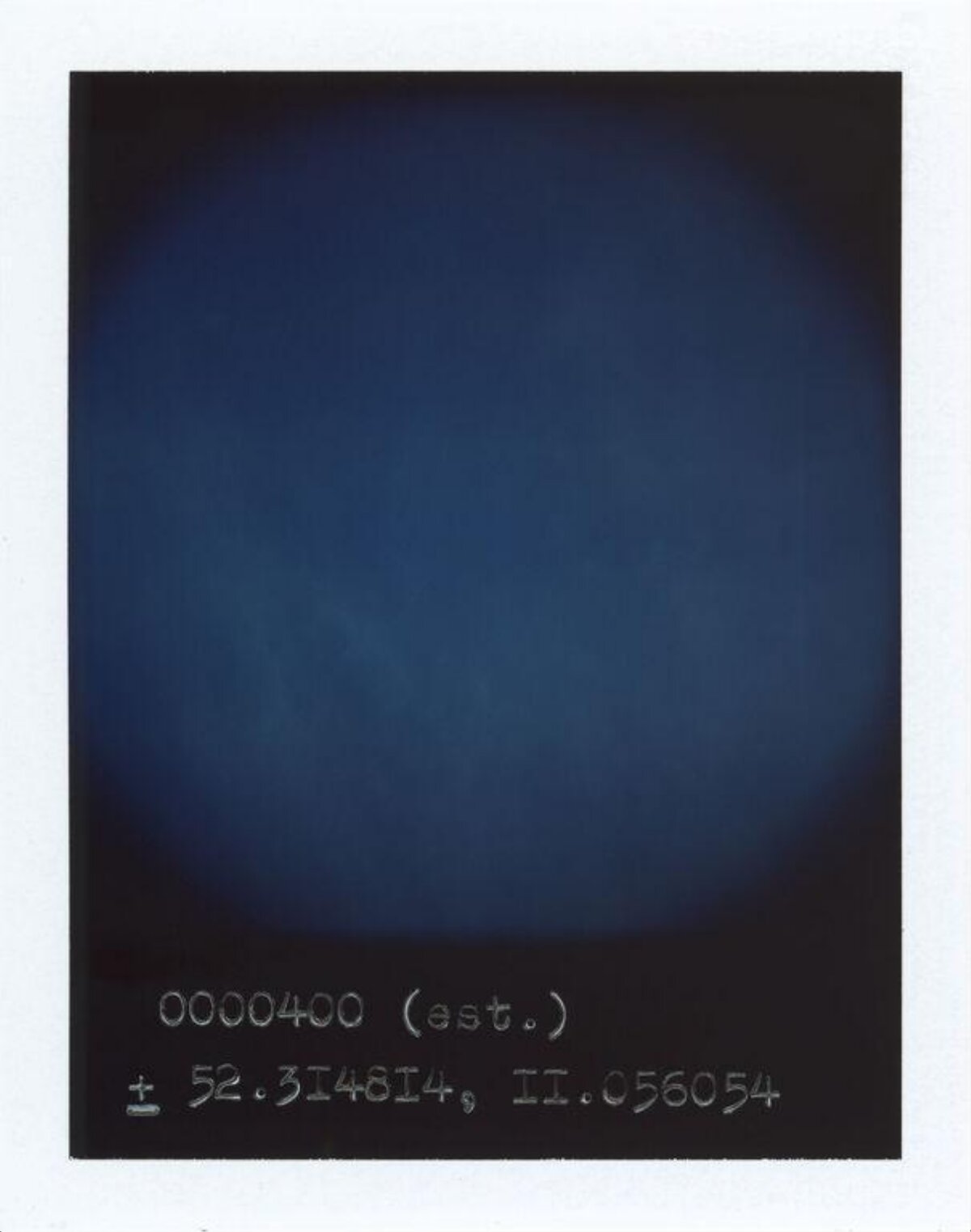 Dark Blue Coordinate Text Image