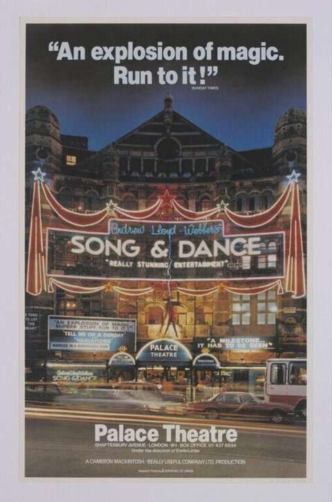 Song & Dance West End Theatre Poster