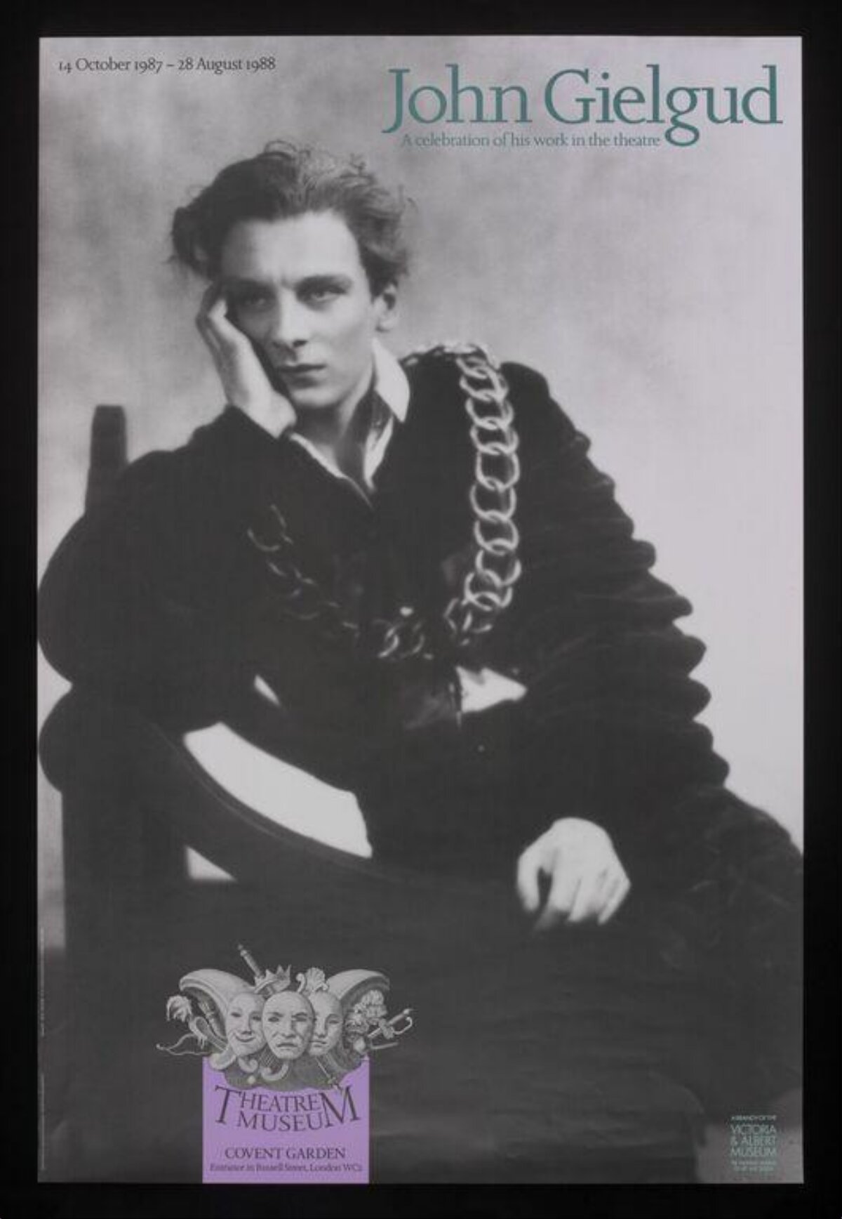 John Gielgud Theatre Exhibition Poster