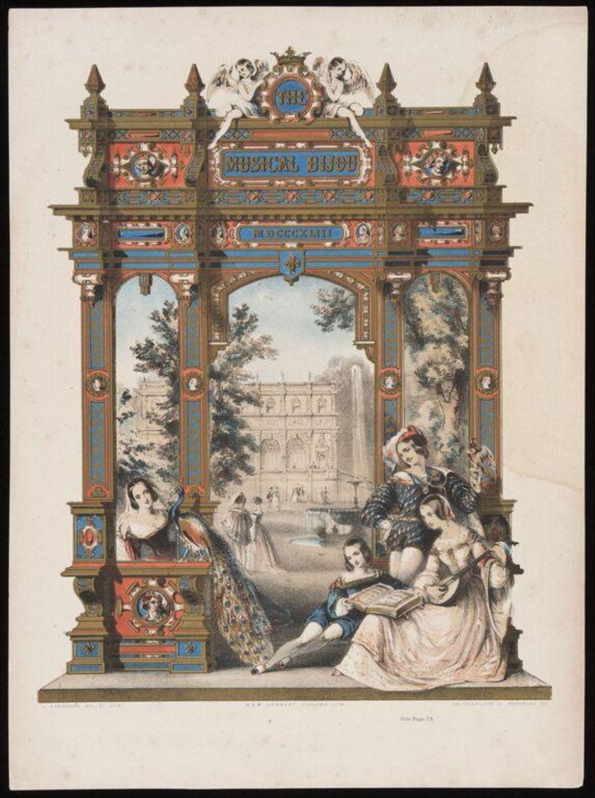 The Musical Bijou 1843 Title Page