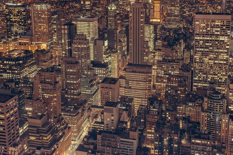 New York City Night View