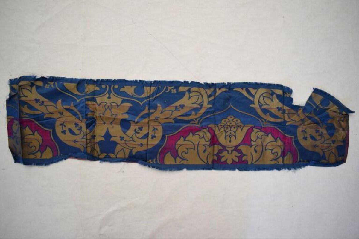 Antique Patterned Textile Fragment