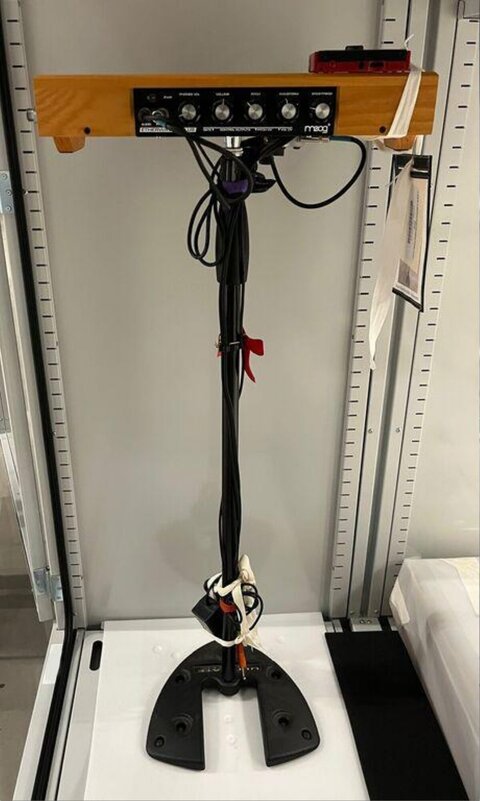 Moog Theremin on Display Stand