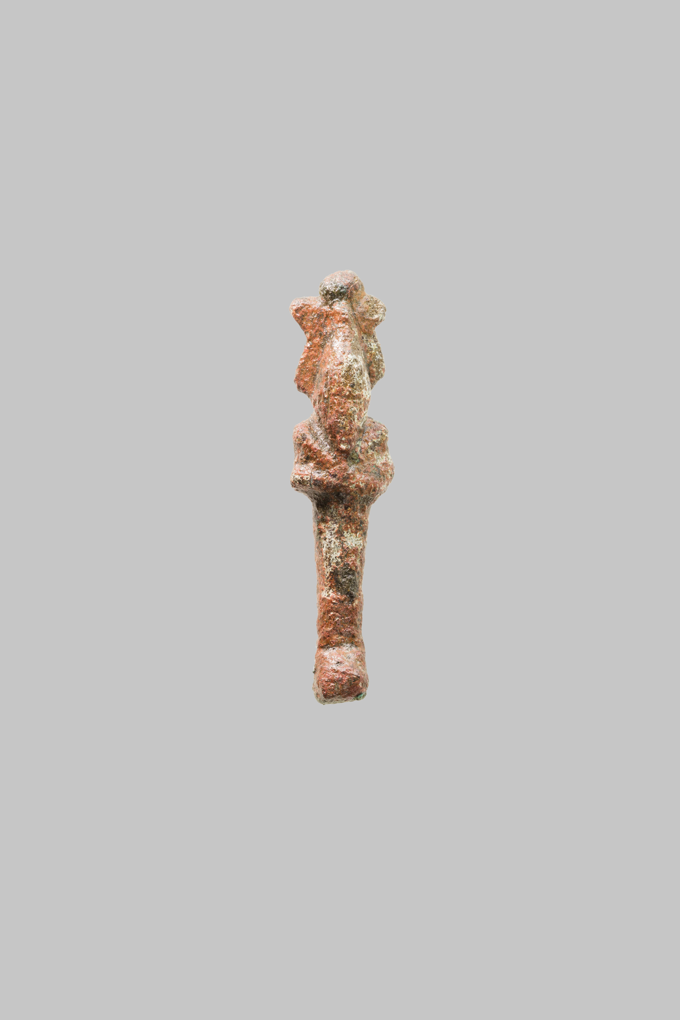 Ancient Bronze Figurine Artifact
