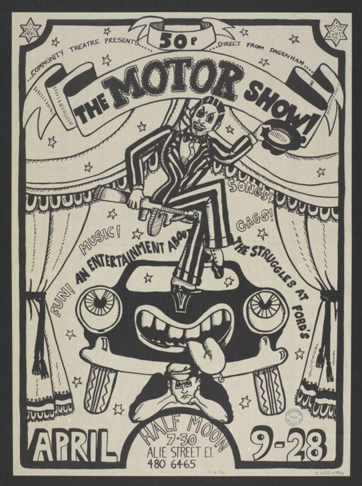 The Motor Show Theatre Poster