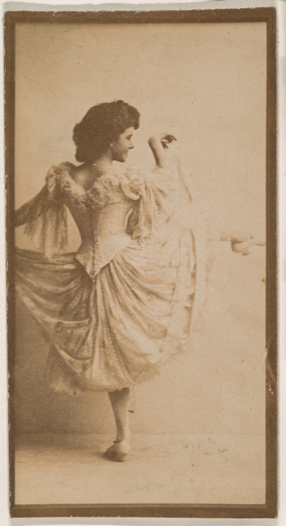 Vintage Photo of Dancing Woman