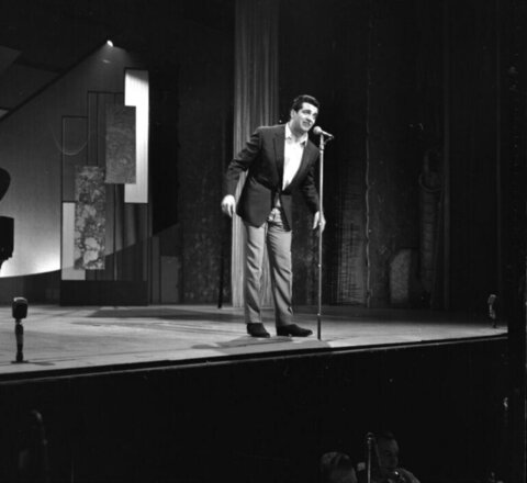 Male Singer Performing on Stage