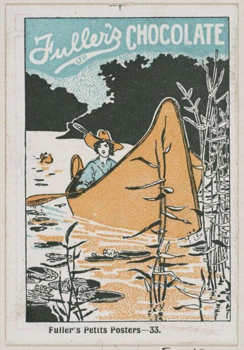 Fuller's Chocolate Vintage Advertisement