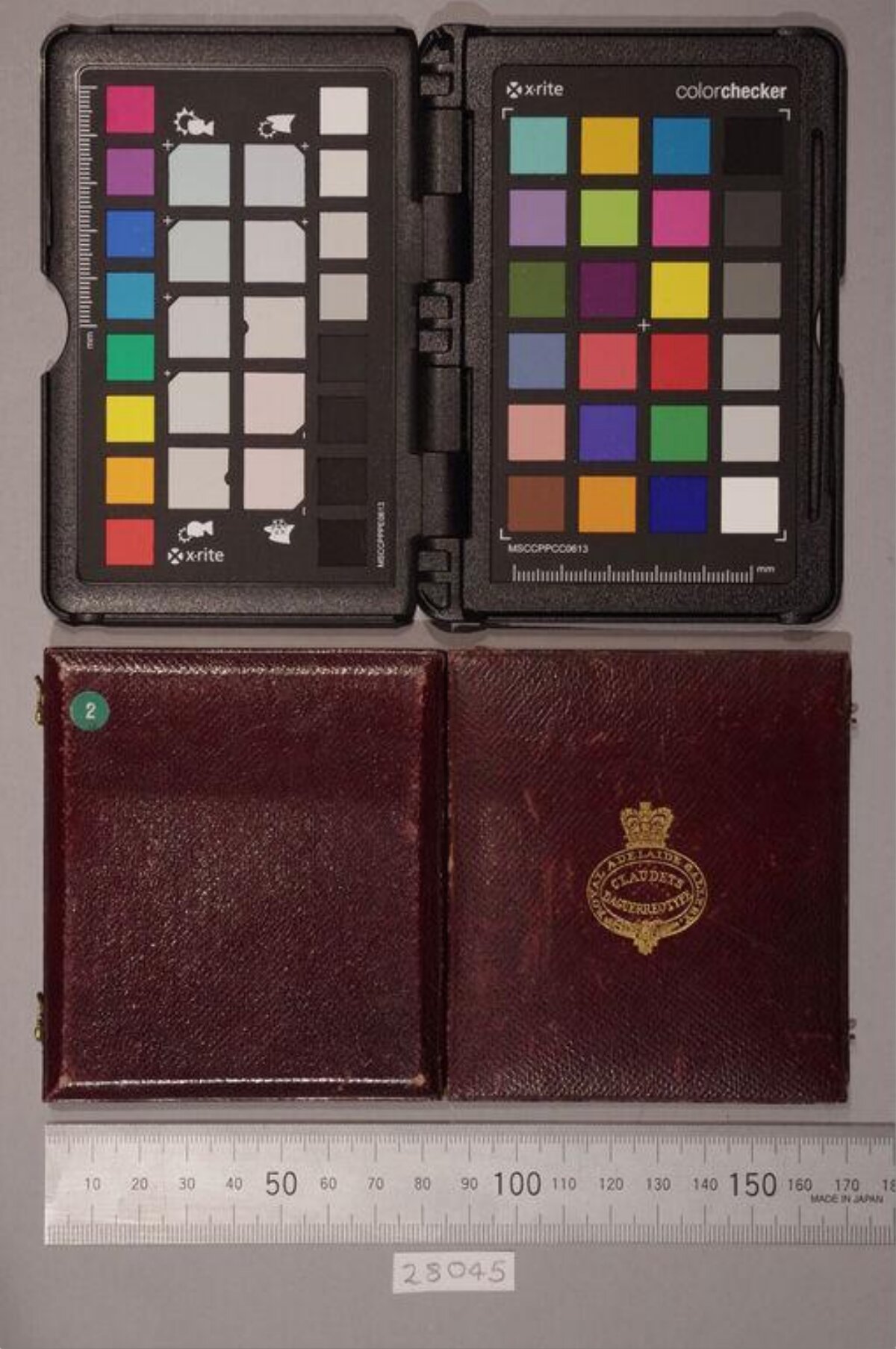 Xrite Color Checker and Vintage Leather Case — Desktop Backgrounds