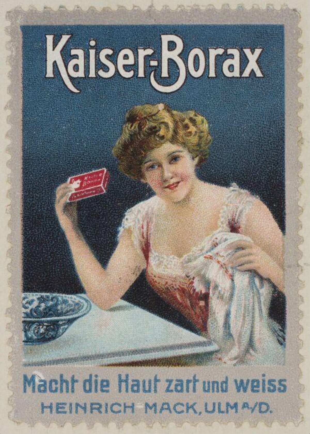 Vintage Kaiser-Borax German Advertisement