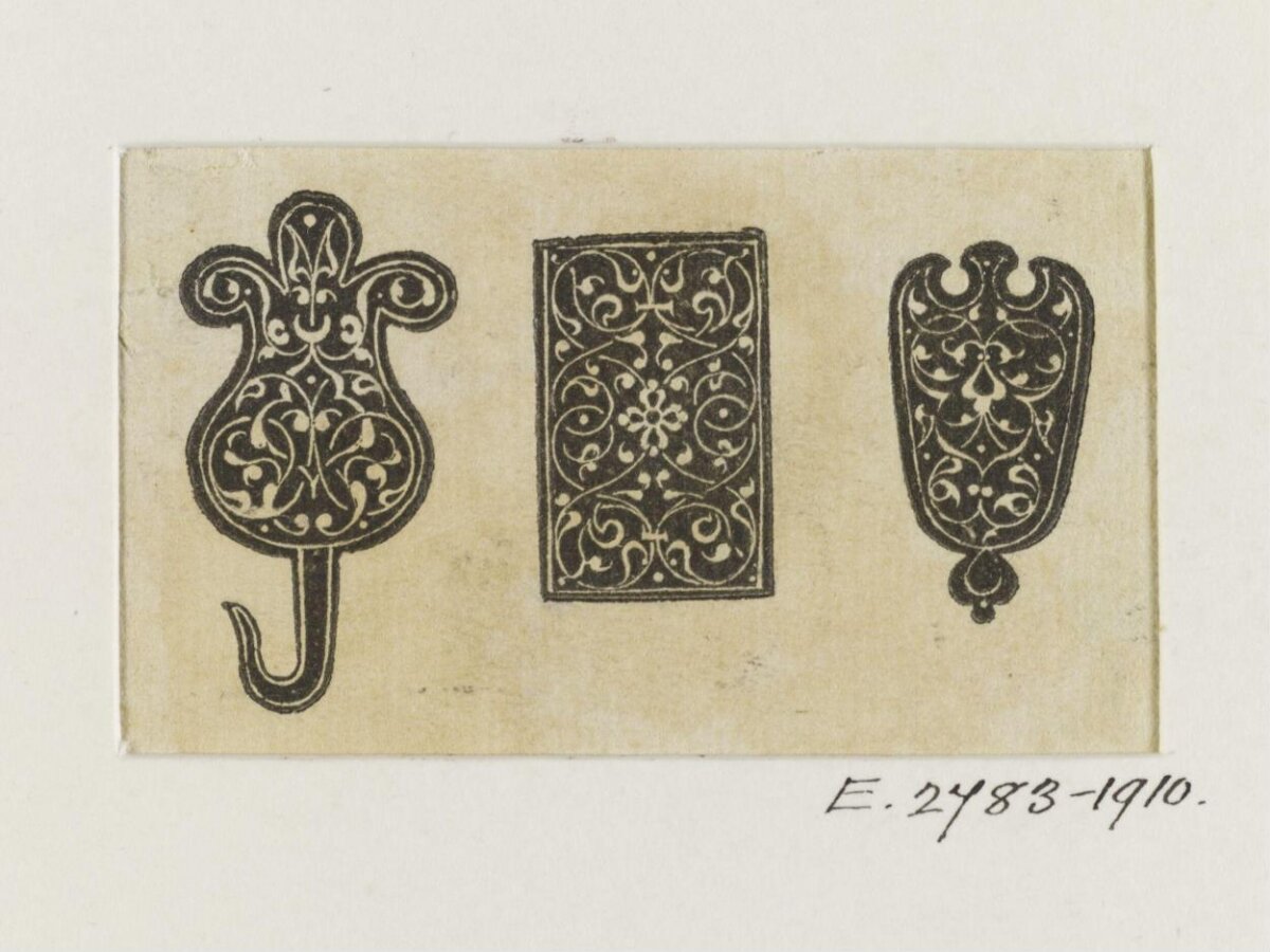 Three Antique Decorative Pattern Designs