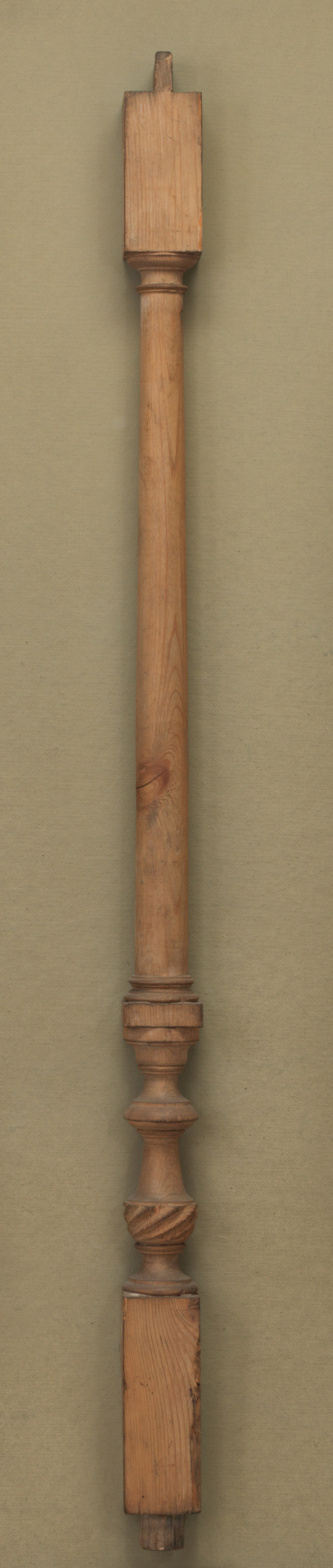 Carved Wooden Stair Spindle
