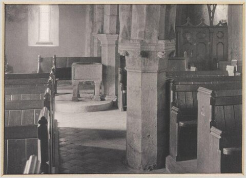 Old Church Interior View