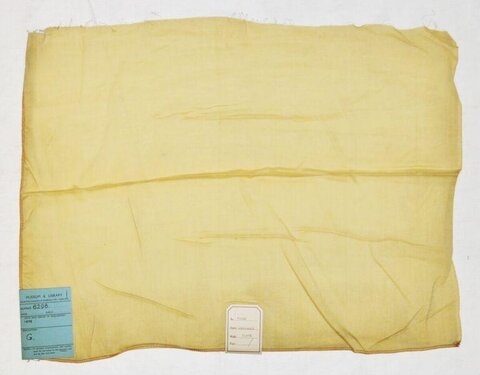 Archived Yellow Fabric Sample