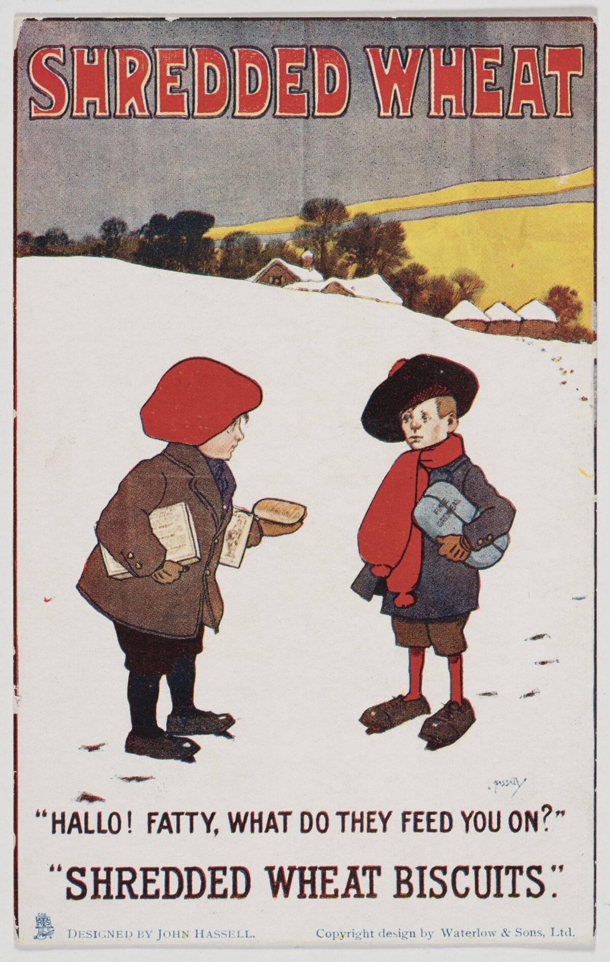 Vintage Shredded Wheat Advertisement
