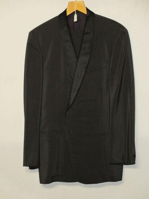 Hanging Black Tuxedo Blazer