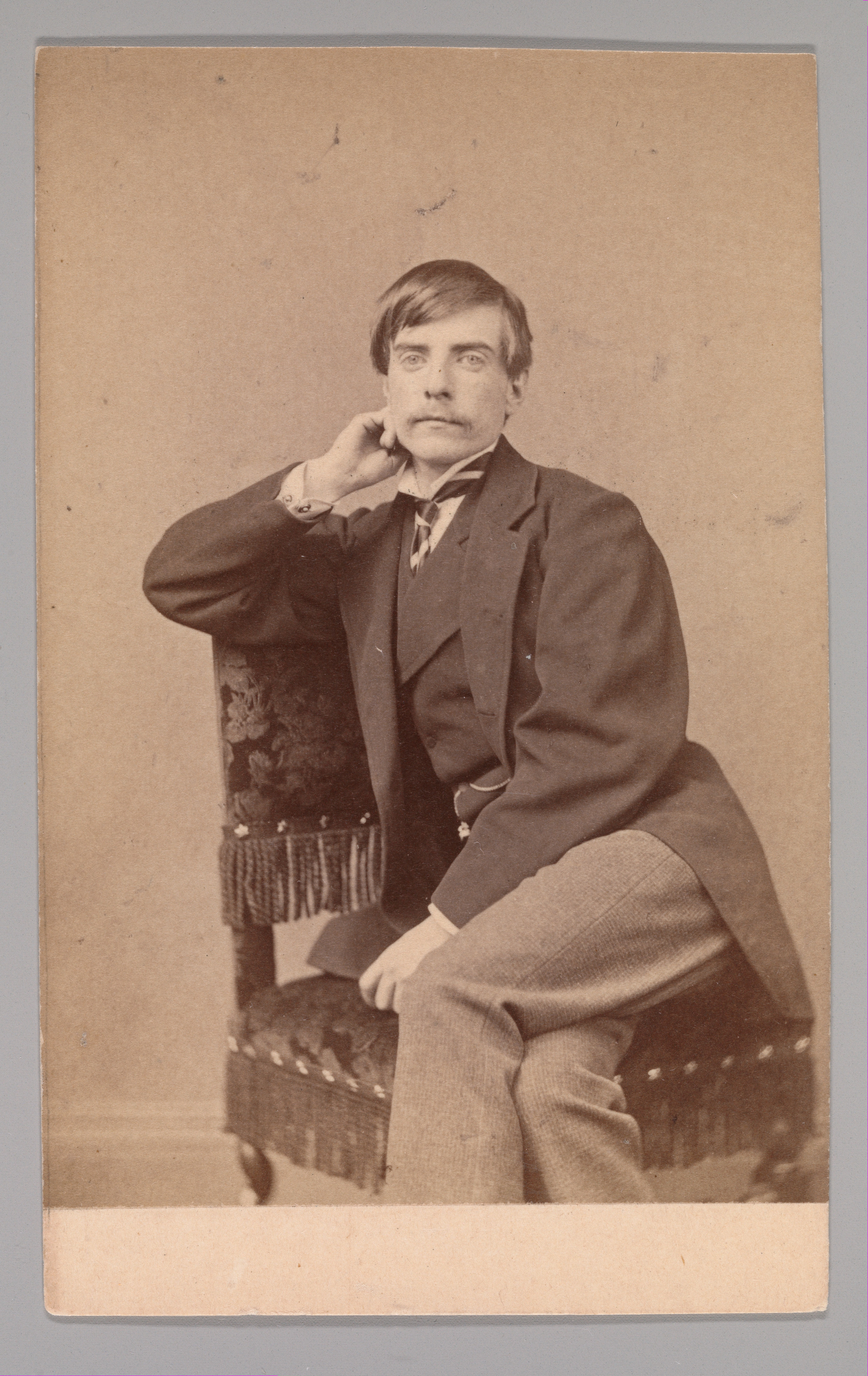 Vintage Portrait of a Seated Man